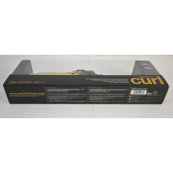 Paul Mitchell Pro Tools Express Gold Curl 1.5" Curling Iron NIB - Picture 5 of 5